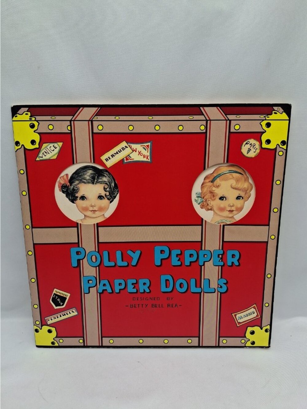 Polly Pepper Paper Dolls Designed By Betty Bell Rea 1997 B. Shackman & Co. Uncut